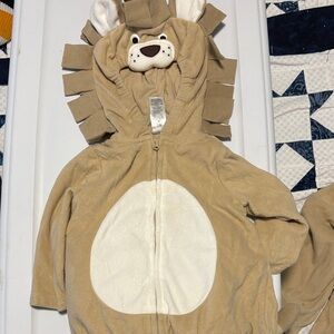 Carter's Tan and White Lion Costume for Kids